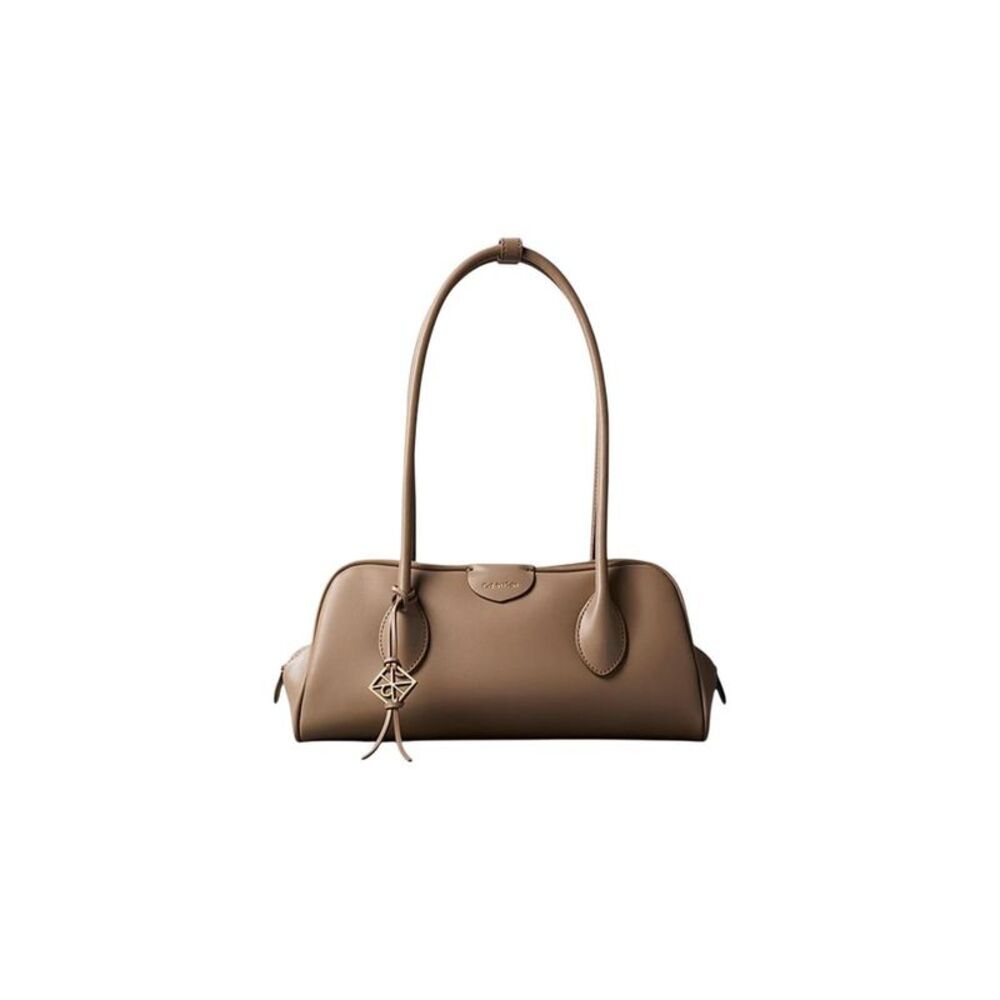 Calvin Klein Beige Polyethylene Women's Handbag
